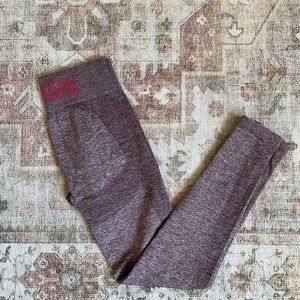 Gymshark Leggings Slate/Rose